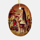 Sneeuwwit - sproeier - Märchen - Grimm Keramisch Ornament (Achterkant)