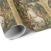 Sneeuwwitje  Duits Sprookje Romance Art Cadeaupapier (Rol Hoek)