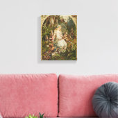 Sneeuwwitje  Duits Sprookje Romance Art Canvas Afdruk (Insitu (Woonkamer))