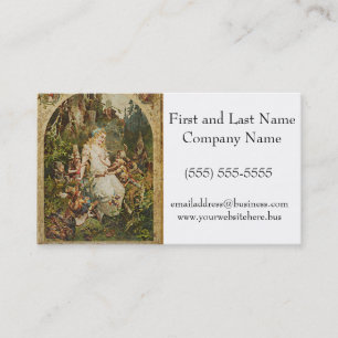 Sneeuwwitje Duits Sprookje Romance Art Visitekaartje