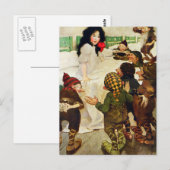 Sneeuwwitje en de zeven dwergen briefkaart (Voorkant / Achterkant)