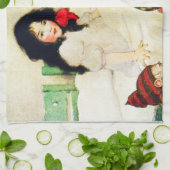 Sneeuwwitje en de zeven dwergen theedoek (Gevouwen)