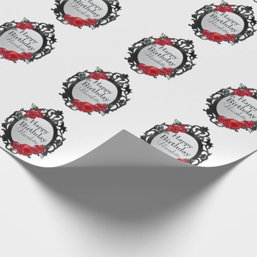 Sneeuwwitje Magic Mirror en Apple Cadeaupapier (Hoek)