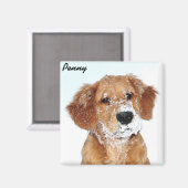 Sneeuwwitje met Penny Magnet Magneet (Voorkant / Achterkant)