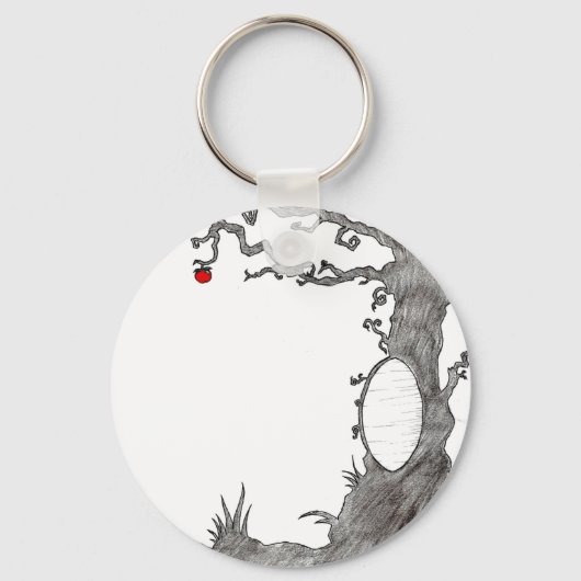 Sneeuwwitje's magische boom sleutelhanger (Voorkant)