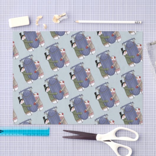 Sneeuwwitpapier met klauw tissuepapier (Craft)