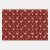 Sneeuwwitrood met prettige kerst inpakpapier vel (Voorkant 2)