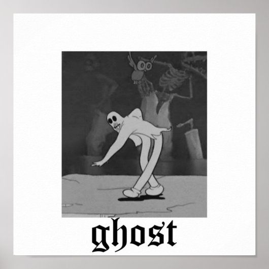 Sneeuwwittebok geest poster (Voorkant)