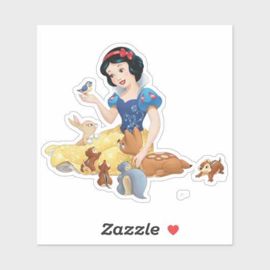 Sneeuwwitticker Sticker (Vel)