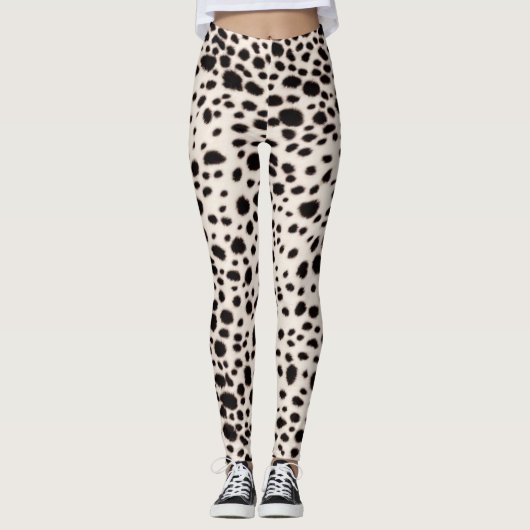 Sneeuwwitvlekken: Dierenveer Leggings (Voorkant)