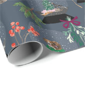 Sneeuwzeemacht Cadeaupapier (Rol Hoek)