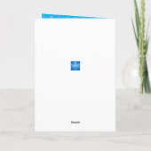 Snegurochka russische illustratie. Snowmaiden Feestdagen Kaart (Achterkant)