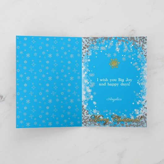 Snegurochka russische illustratie. Snowmaiden Feestdagen Kaart (Binnen)