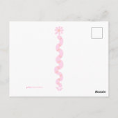 Snel-beter konijn ansichtkaart briefkaart (Achterkant)