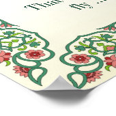 Snel dromen, want als dromen sterven is het leven  poster (Hoek)