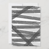 Snel Een 1e Verjaardagsfeestje Roze Race Auto Snel Kaart (Achterkant)