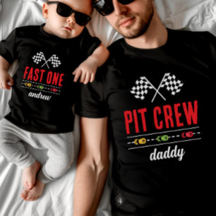 Snel Eén Zwarte Raceauto Baby