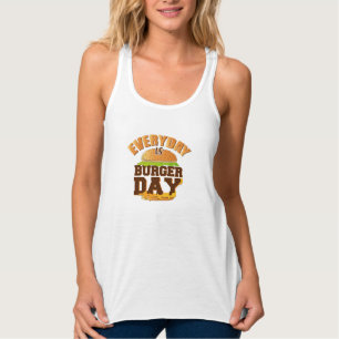 Snel eten Birmaanse kaas Funny Eat Foodie Gift Tanktop