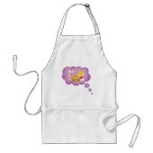 Snel eten dromen standaard schort (Voorkant)