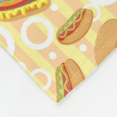 Snel eten fleece deken (Hoek)