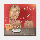 Snel eten magneet (Voorkant)