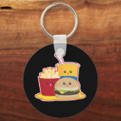 Snel eten sleutelhanger (Voorkant)