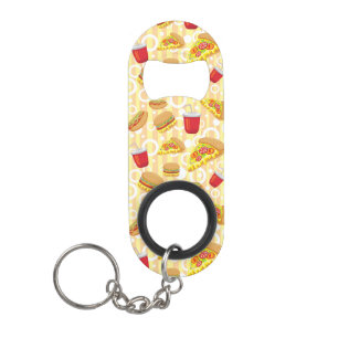 Snel eten sleutelhanger flessenopener