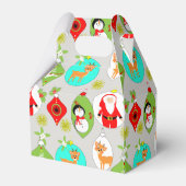 Snel feestelijk kerstpatroon bedankdoosjes (Achterkant)