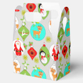 Snel feestelijk kerstpatroon bedankdoosjes (Geopend)