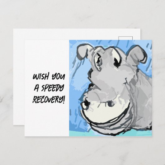 Snel herstel briefkaart (Voorkant / Achterkant)