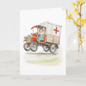 Snel Herstel Wenskaart Kaart (Gele Bloem)