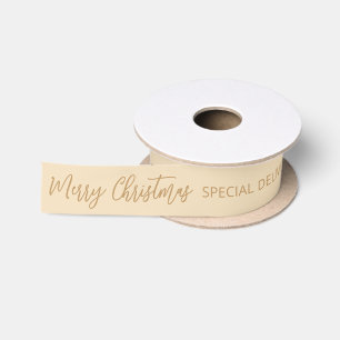 Snel kerstcadeauscript op maat lint