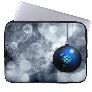 Snel kerstfeest laptop sleeve