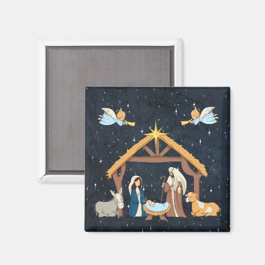 Snel kerstfeest magneet (Voorkant / Achterkant)