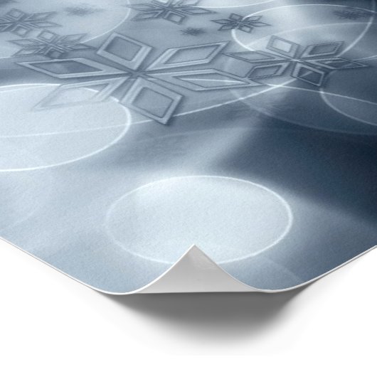 Snel kerstfeest poster (Hoek)