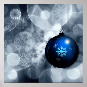 Snel kerstfeest poster