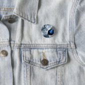 Snel kerstfeest ronde button 3,2 cm (In situ)