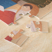 Snel kerstgebak op nativescherm legpuzzel (Zijkant)