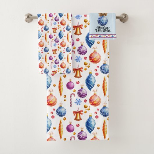 Snel kersthanddoeken bad handdoek (Insitu)