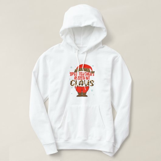 Snel kerstkerstkerstkerstkerstkerstkerstkerstkerst hoodie (Design voorkant)