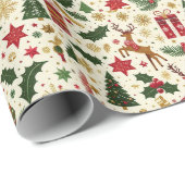 Snel kerstpapier cadeaupapier (Rol Hoek)
