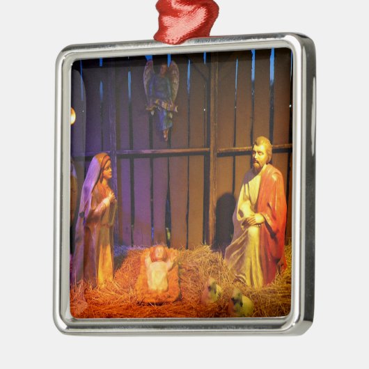 Snel kerstscherm in Washington DC Metalen Ornament (Links)