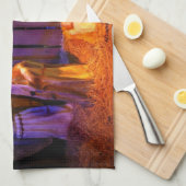 Snel kerstscherm in Washington DC Theedoek (Quarter Fold)