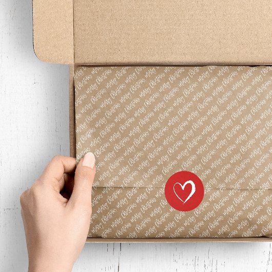 Snel kerstscript | bewerkbare kleuren tissuepapier