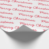 Snel kerstscript cadeaupapier (Hoek)