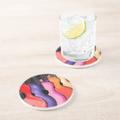 Snel Onderzetter met meerdere kleuren (Zijkant)