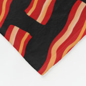 Snel patroon met Bacon Strips Fleece Deken (Hoek)