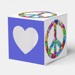 Snel peuterbord voor hippy bedankdoosjes