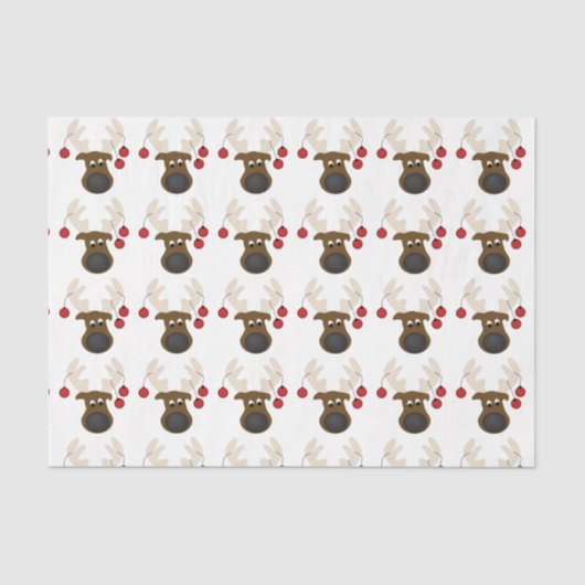 Snel rennen met kerstmis  tissuepapier (Voorkant)