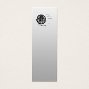 Snel. Rush. Symbool in zwart op grijs. Mini Visitekaartjes